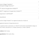 Bone Collagen Peptides - Powder image 2