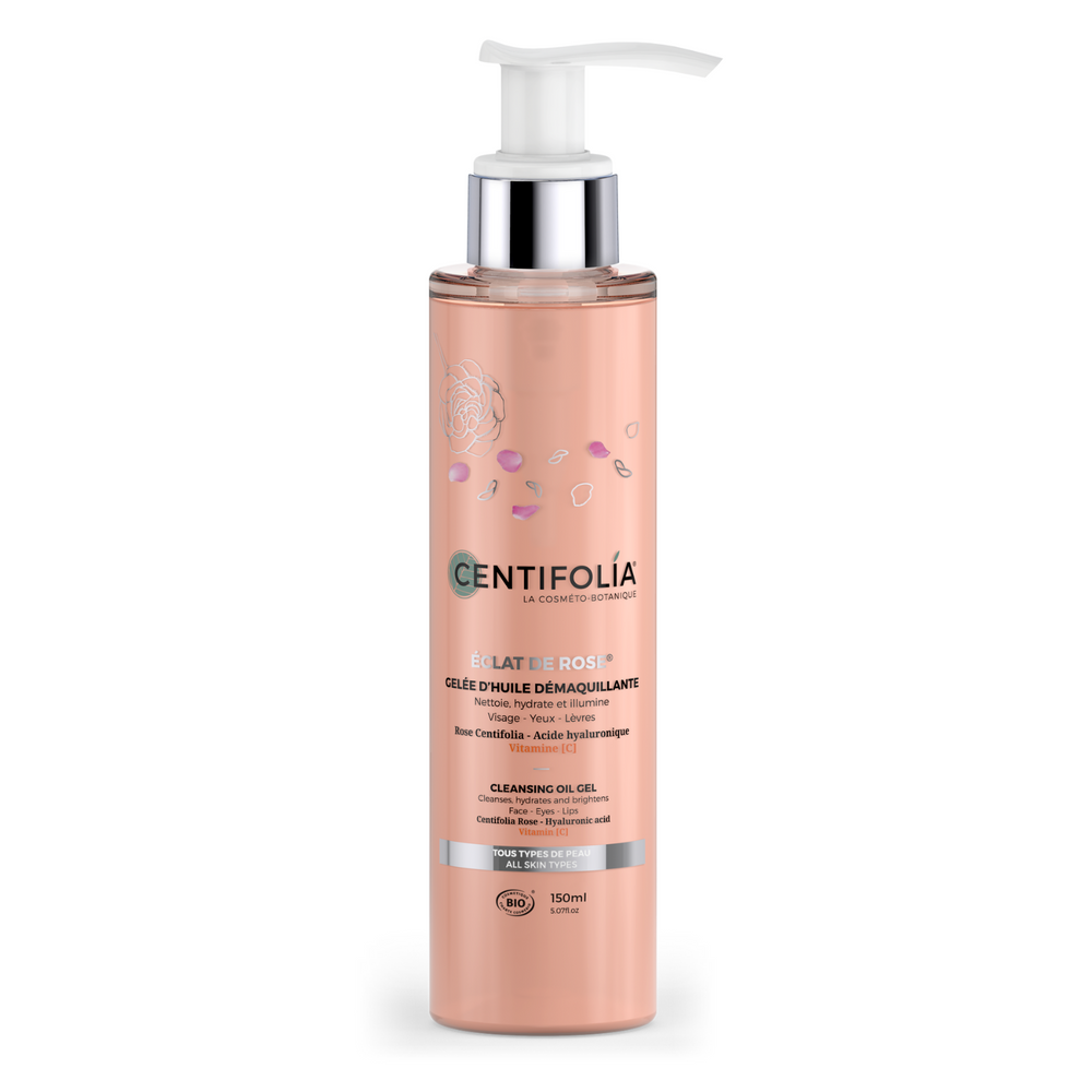 Gelée d'huile démaquillante Éclat de Rose® Image