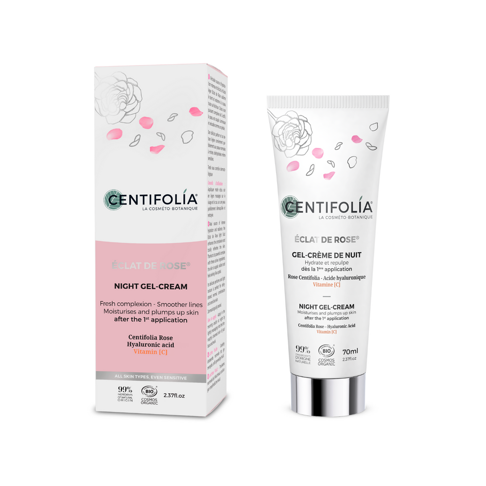 Gel-crème de nuit Éclat de Rose® Image