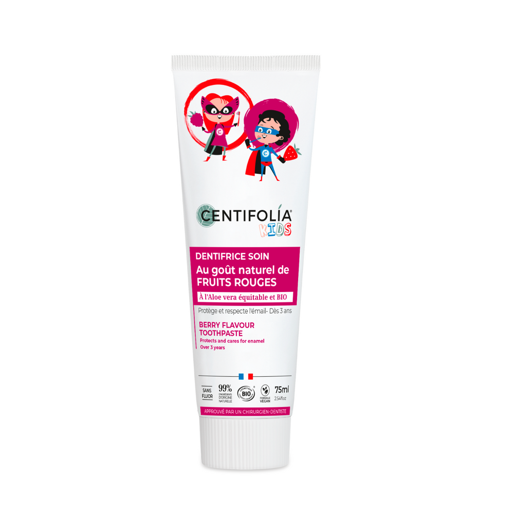Dentifrice fruits rouges enfants Image
