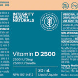 Vitamin D3 Liquide - 2500 iu image 2