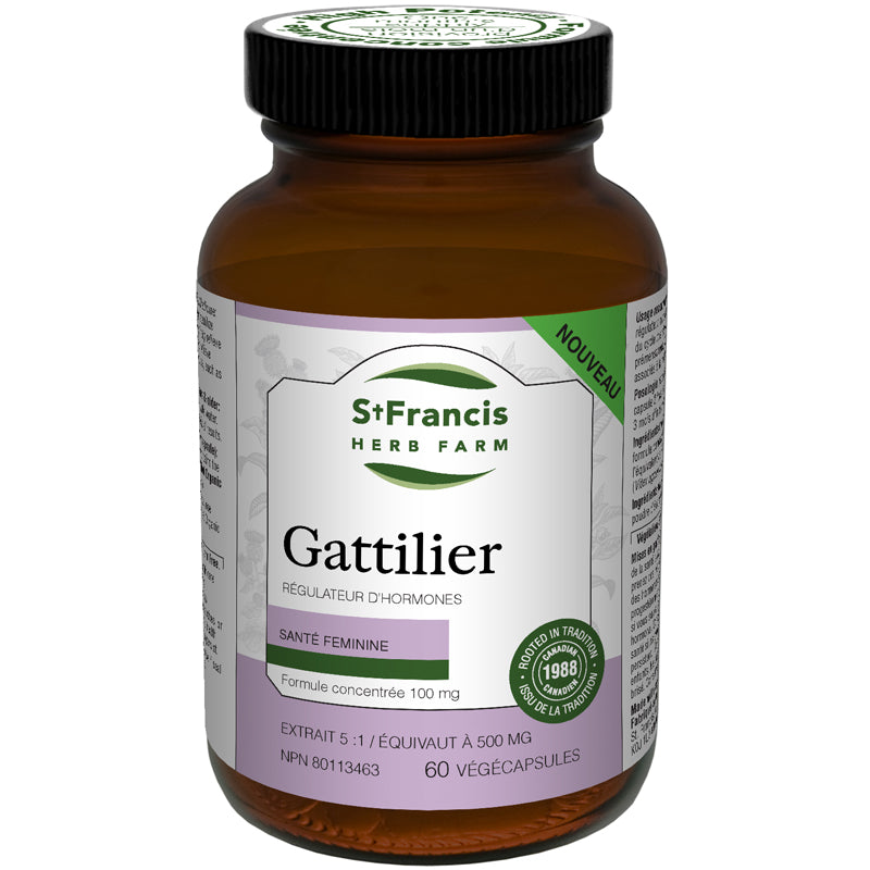 Gattilier capsules (Extrait 5:1) (Vitex) Image