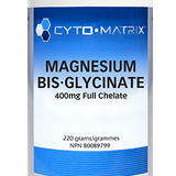 Magnesium Bis Glycinate - 400mg Full Chelate Powder image 1